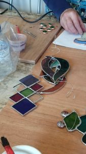 Alby stained glass workshop
