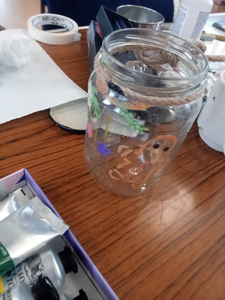 Glass painting